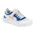 Chaussures Handball Kempa Enfant de Kourtfly blanc/bleu