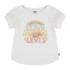 T-shirt Fille Levi's Double Cuff Gardenia