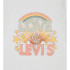 T-shirt Fille Levi's Double Cuff Gardenia