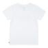 T-shirt Fille Levi's Lvg Ss Batwing Fill Bright White