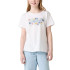 T-shirt Fille Levi's Lvg Ss Batwing Fill Bright White