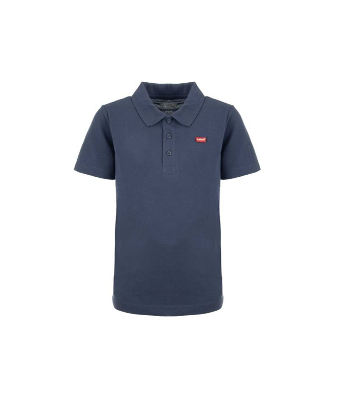 Polo Levis Polo Enfant Lvb Back Neck Tape Blue
