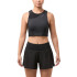 T-shirt Trail Haut Femme from Nnormal Cropped Black