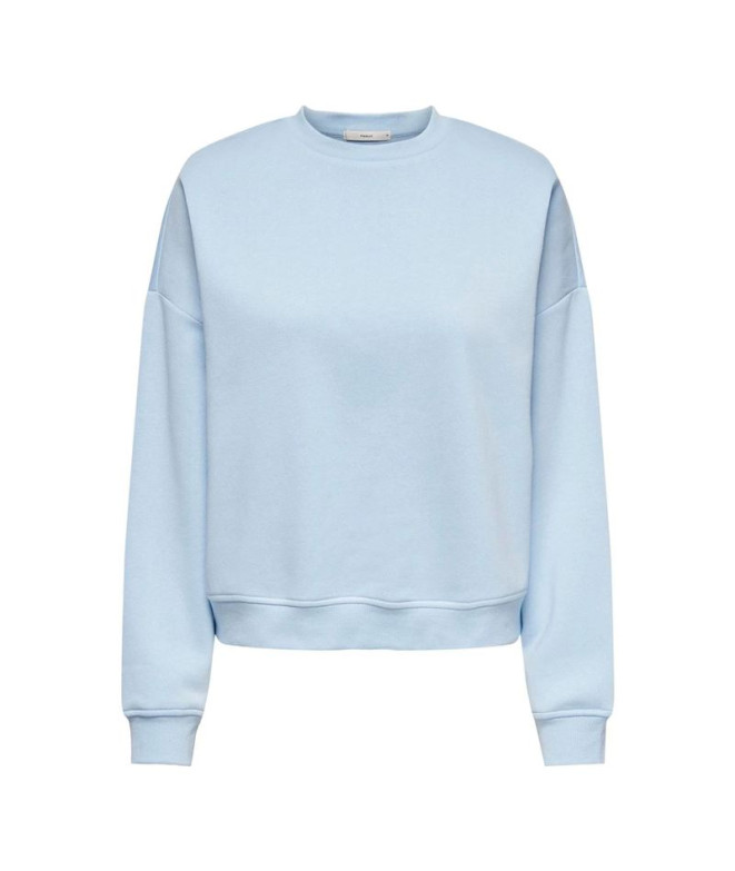 Sweat Femme Only Onl Life L/S Crew Oversize...