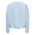 Sweat Femme Only Onl Life L/S Crew Oversize Cashmere Bleu