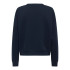 Sweat Femme Only Onl Life L/S Crew O.Size State Night Sky