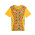 T-shirt Football by Puma Ghana Premmatch Ss Yellow Homme