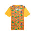 T-shirt Football by Puma Ghana Premmatch Ss Yellow Homme