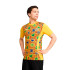 T-shirt Football by Puma Ghana Premmatch Ss Yellow Homme