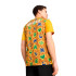 T-shirt Football by Puma Ghana Premmatch Ss Yellow Homme