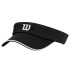 Visière Tennis Wilson de Classic Visor Noir