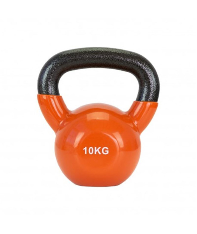 Kettlebell Néoprène Kirol 10Kg Enebe Orange