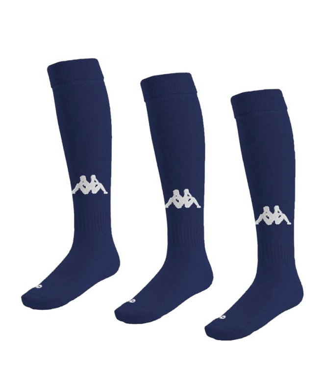 Chaussettes Football Kappa Penao Ppk 3 Blue Marine