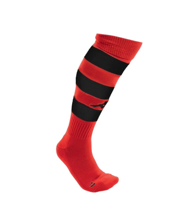 Chaussettes Football Kappa Lipeno X3 Rouge/Noir