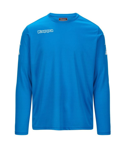 Sweat Football Homme Kappar Goalkeeper Bleu fluo