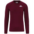 T-shirt Football Kappa Homme Maillot de corps Vurbat Ls Rouge Grenata