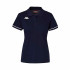 Polo Kappa Femme Barla Bleu Marine/Blanc