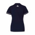 Polo Kappa Femme Barla Bleu Marine/Blanc