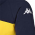 Polo Kappa Homme Dianetti Bleu Marine/Jaune Chrome