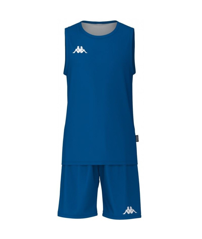 Ensemble Basket-ball Kappa Homme Dancosi Bleu...