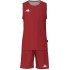 Ensemble Basket-ball Kappa Homme Dancosi Rouge/Blanc