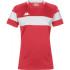 T-shirt Femme footballKappa Dareta Rouge/Blanc