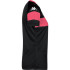 T-shirt Football Kappa Femme de Dareta Noir/Fuchsia