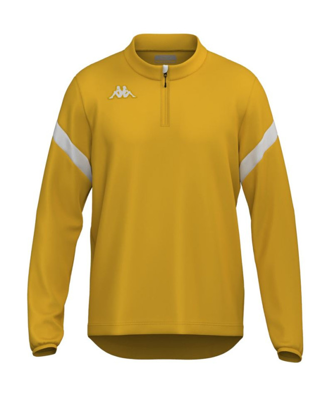 Sweat Fitness Kappa Homme Dolvole Jaune...