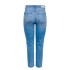 Pantalon Only Onlemily Str Ank Dst Rea697 Light Blue Denim Femme