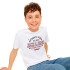 T-shirt Enfant Jack and Jones Jjelogo Oneck 2Col 24/25 Jnr White