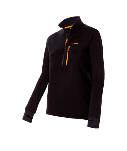 Sweat Montagne Trangoworld Femme de Trx2 Stretch Pro Noir