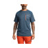 T-shirt Homme Short Trx2 Pro bleu marocain