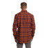 Chemise Trangoworld Homme Zernez Marron/Orange