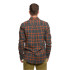 Chemise Trangoworld Homme Zernez Gris/Orange