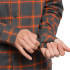 Chemise Trangoworld Homme Zernez Gris/Orange