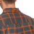 Chemise Trangoworld Homme Zernez Gris/Orange