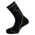 Trangoworld Chaussette Ganok Bleu émail/Jaune flamboyant