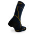 Trangoworld Chaussette Ganok Bleu émail/Jaune flamboyant