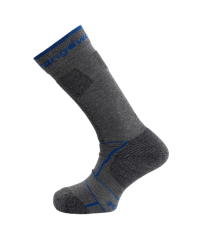 Chaussettes Trangoworld Addala Gris/Bleu