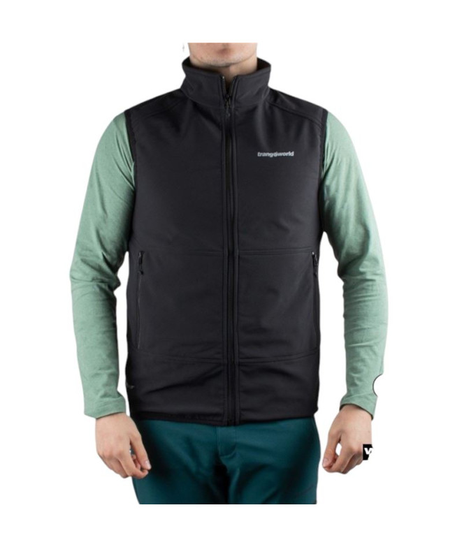 Gilet Trangoworld Homme Vadret Noir/Gris