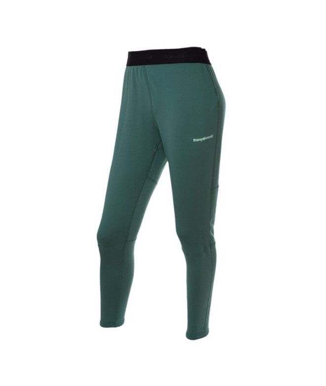 Pantalon Trangoworld Femme Siscar long Vert foncé