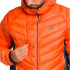 Veste Trangoworld Homme Medel Orange vibrant/Bleu Deja Vu/Ombre foncée