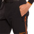 Pantalons Trangoworld Homme Long Mourelle Dr Caviar/Vibrant Orange