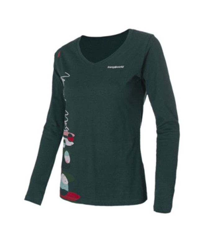 T-shirt Trangoworld Femme Ruesta Ponderosa Pine