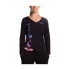T-shirt Trangoworld Femme Caviar Ruesta