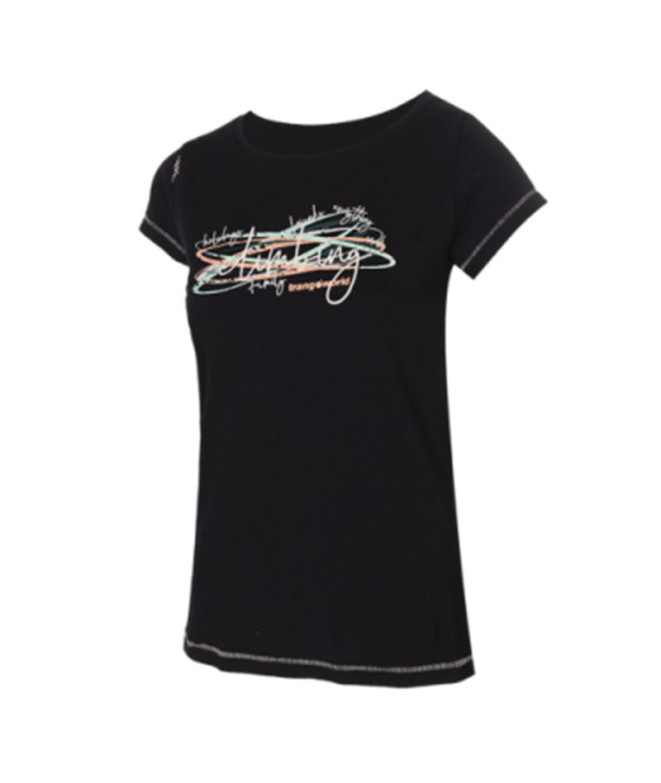 T-shirt Trangoworld Femme Cervia Noir