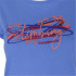 T-shirt Trangoworld Femme Cervia Bleu de corneille