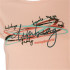 T-shirt Trangoworld Femme Cervia Pêche pâle