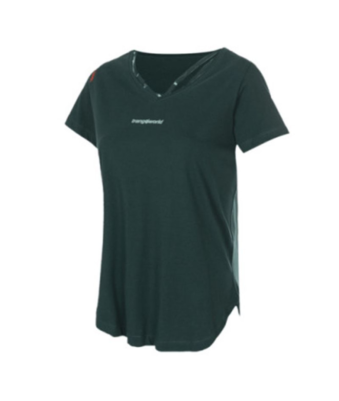 T-shirt Trangoworld Femme Pin ponderosa Garbi Comb