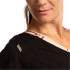 T-shirt Trangoworld Femme Peigne Garbi Caviar
